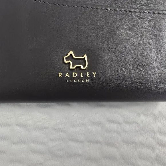 Radley London Charcoal Gray Leather Wallet - Picture 2 of 11